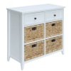 ACME Flavius Console Table in White 97416