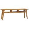 TV Stand 47.2"x13.8"x17.7" Solid Wood Teak