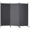 VEVOR Room Divider, 6.1 ft Room Dividers and Folding Privacy Screens (3-panel), Fabric Partition Room Dividers for Office, Bedroom, Dining Room, Study