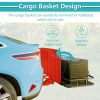 Folding Cargo Basket with Cargo Net
