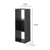 3-Cube Storage Organizer, Black