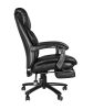 High Back Office  Chair with High Quality PU Leather;  Soft Cushion and Footrest;  Tilt Function Max