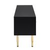 TV Stand for TVs up to 80'', Entertainment Center with Multifunctional Storage Space, TV Cabinet with 2 Drawers, Media Console for Living Room, Bedroo