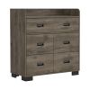 Dresser Wuuman, Bedroom, Dark Brown