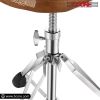 5 Core Drum Throne Thick Padded Comfortable Guitar Stool with Memory Foam Heavy Duty Adjustable Padded Keyboard Chair Metal Piano Stool Premium Musici