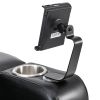 Premium Power Recliner with Storage Arms, Cupholders, Swivel Tray Table and Cell Phone Stand,Black(Old Sku:SG000451AAA)