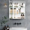 20*26 Medicine cabinet Surface Mount or Recess aluminium Bathroom Livingroom