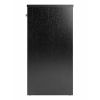 Squamish Accent table with 1 Drawer; Black Finish