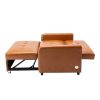Orisfur. 51" Convertible Sleeper Bed, Adjustable Oversized Armchair with Dual USB Ports for Small Space