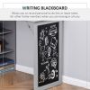Wall Mount Desk Cabinet-Grey