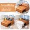 Orisfur. 51" Convertible Sleeper Bed, Adjustable Oversized Armchair with Dual USB Ports for Small Space