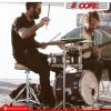 5 Core Drum Throne Thick Padded Comfortable Guitar Stool with Memory Foam Heavy Duty Adjustable Padded Keyboard Chair Metal Piano Stool Premium Musici