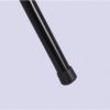 6pcs Elegant Foldable Iron & PVC Chairs for Convention & Exhibition Black