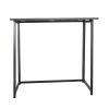 Simple Collapsible Computer Desk Black