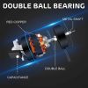 2Pack 24 Inch Industrial Wall Mount Fan, 3 Speed Commercial Ventilation Metal Fan for Warehouse, Greenhouse, Workshop, Patio, Factory and Basement - H