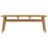 TV Stand 47.2"x13.8"x17.7" Solid Wood Teak