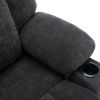 Power Lift Recliner Chair Electric Recliner for Elderly Recliner Chair with Massage and Heating Functions, Remote, Phone Holder Side Pockets and Cup H