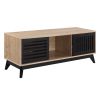ACME Gamaliel TV Stand in Oak & Espresso Finish LV00858