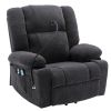 Power Lift Recliner Chair Electric Recliner for Elderly Recliner Chair with Massage and Heating Functions, Remote, Phone Holder Side Pockets and Cup H