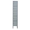 5 Door 66"H Metal Lockers With Lock for Employees,Storage Locker Cabinet for Home Gym Office School Garage,Gray