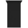 Desk Black 31.5"x17.7"x29.1" Engineered Wood