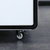 Smart Table Fridge, Multifunctional Coffee Table, Tempered Glass Table Top and Back Storage