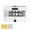 16 Bay Charging Cabinet for Laptop,Chromebook, Locking Charging Station-WHITE