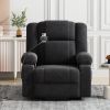 Power Lift Recliner Chair Electric Recliner for Elderly Recliner Chair with Massage and Heating Functions, Remote, Phone Holder Side Pockets and Cup H