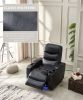 Power reclining chair Black color