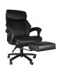 High Back Office  Chair with High Quality PU Leather;  Soft Cushion and Footrest;  Tilt Function Max