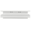 Modern LED TV Stand for 70 inch TV with Shelves and Storage Drawers Modern, Entertainment Center, White Tabletop High Glossy TV Stand for living Room