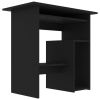 Desk Black 31.5"x17.7"x29.1" Engineered Wood