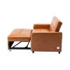 Orisfur. 51" Convertible Sleeper Bed, Adjustable Oversized Armchair with Dual USB Ports for Small Space