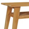 TV Stand 47.2"x13.8"x17.7" Solid Wood Teak