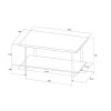 Wood and Metal Coffee Table - Room Essentials