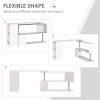Computer Desk L-Shaped-White