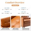 Orisfur. 51" Convertible Sleeper Bed, Adjustable Oversized Armchair with Dual USB Ports for Small Space