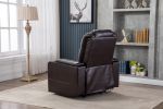New Design PU Material With Cup Hold Storage USB Recliner