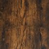 Desk Smoked Oak 54.7"x54.7"x29.5" Engineered Wood