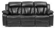 Glory Furniture Daria G683-RS Reclining Sofa , BLACK