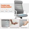 High Back Mesh Office Chair with Heating Headrest