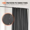 VEVOR Room Divider, 8 ft x 10 ft Portable Panel Room Divider with Wheels Curtain Divider Stand, Room Divider Privacy Screen for Office, Bedroom, Dinin