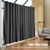 VEVOR Room Divider, 8 ft x 10 ft Portable Panel Room Divider with Wheels Curtain Divider Stand, Room Divider Privacy Screen for Office, Bedroom, Dinin