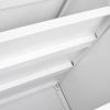 Office furniture Copier Cabinet white 2 door steel copier stand mobile pedestal file Printer Stand